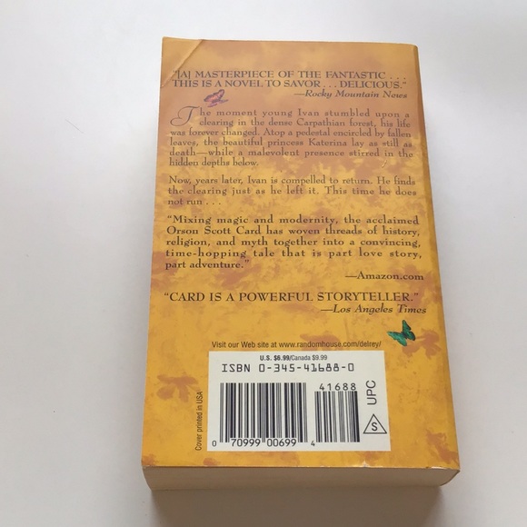 Book Enchantment by Orson Scott Card author of Ender’s Game Paperback - Picture 4 of 6